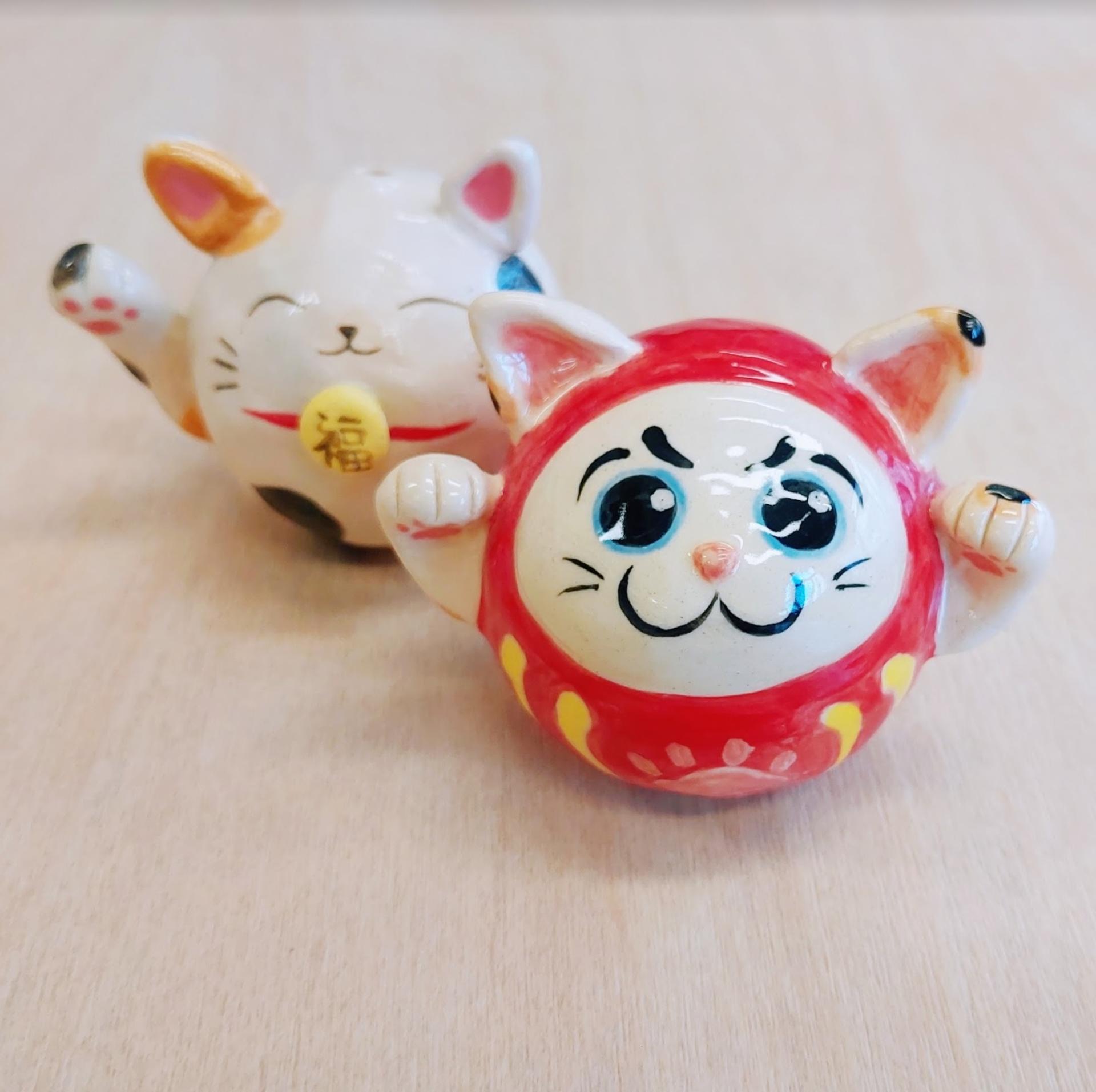 [Buy-One-Get-One-Free] Omamori/Daruma/Lucky Cat Workshop | In-Person or Online Ceramic Gift Making | Prince Edward - Thumbnail 16
