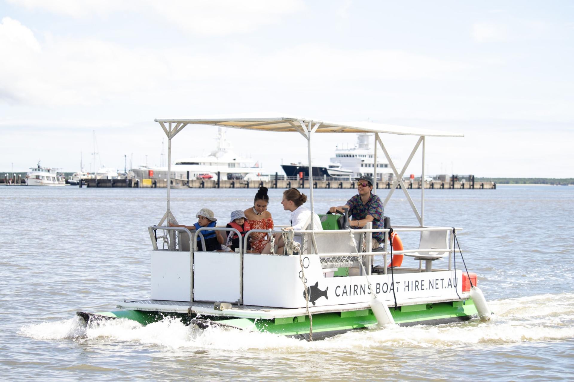 Half Day or Full Day Boat Hire in Cairns - Image 1