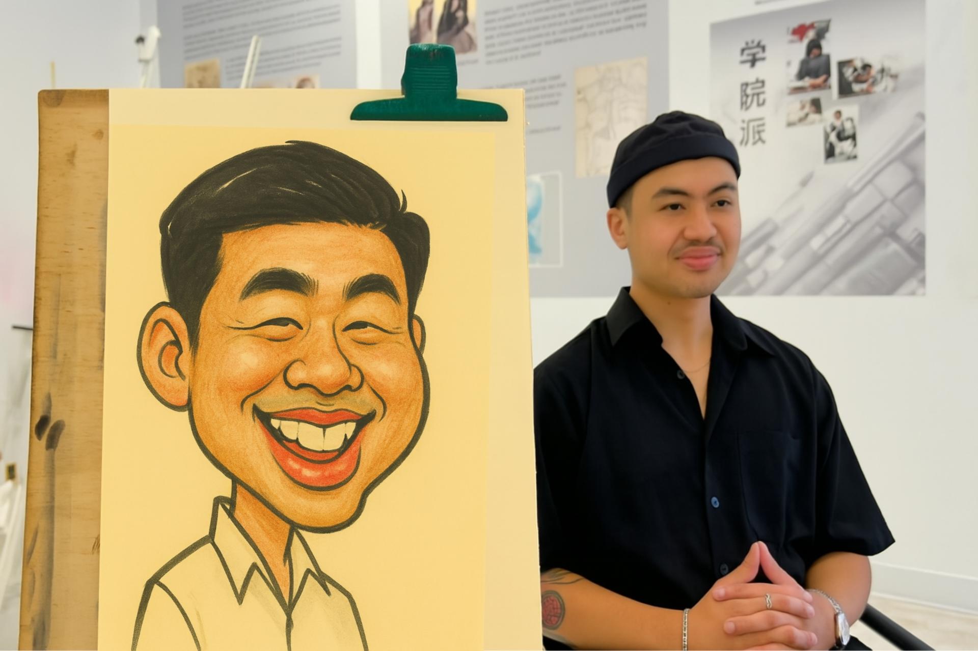 Caricature Drawing Workshop  in Singapore - Thumbnail 3