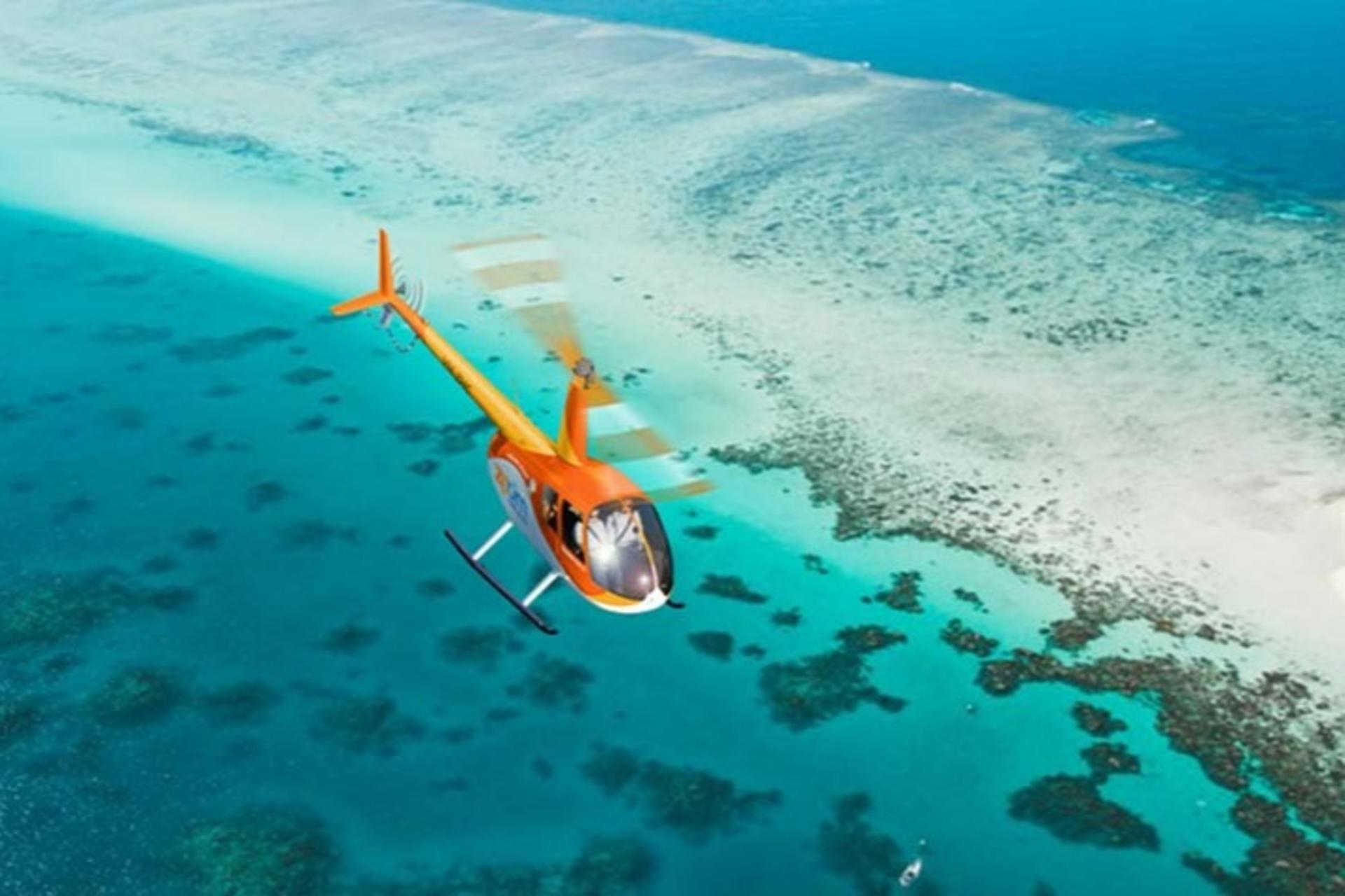 Great Barrier Reef Scenic Helicopter Flight from Cairns - Thumbnail 5