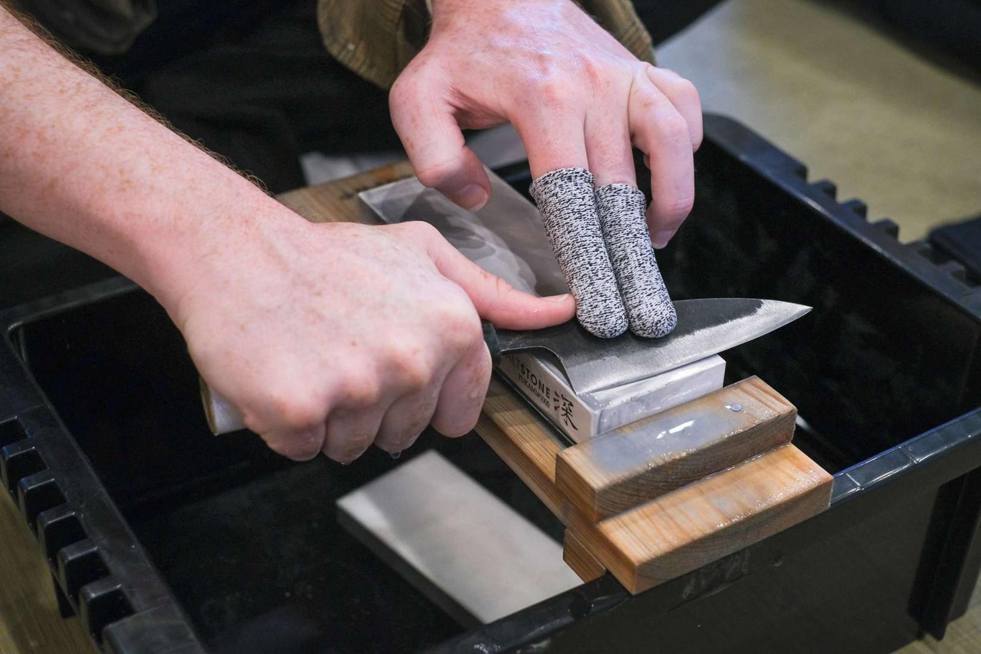 Make Your Own Japanese Knife (Sharpening and Engraving) in Tokyo - Image 1