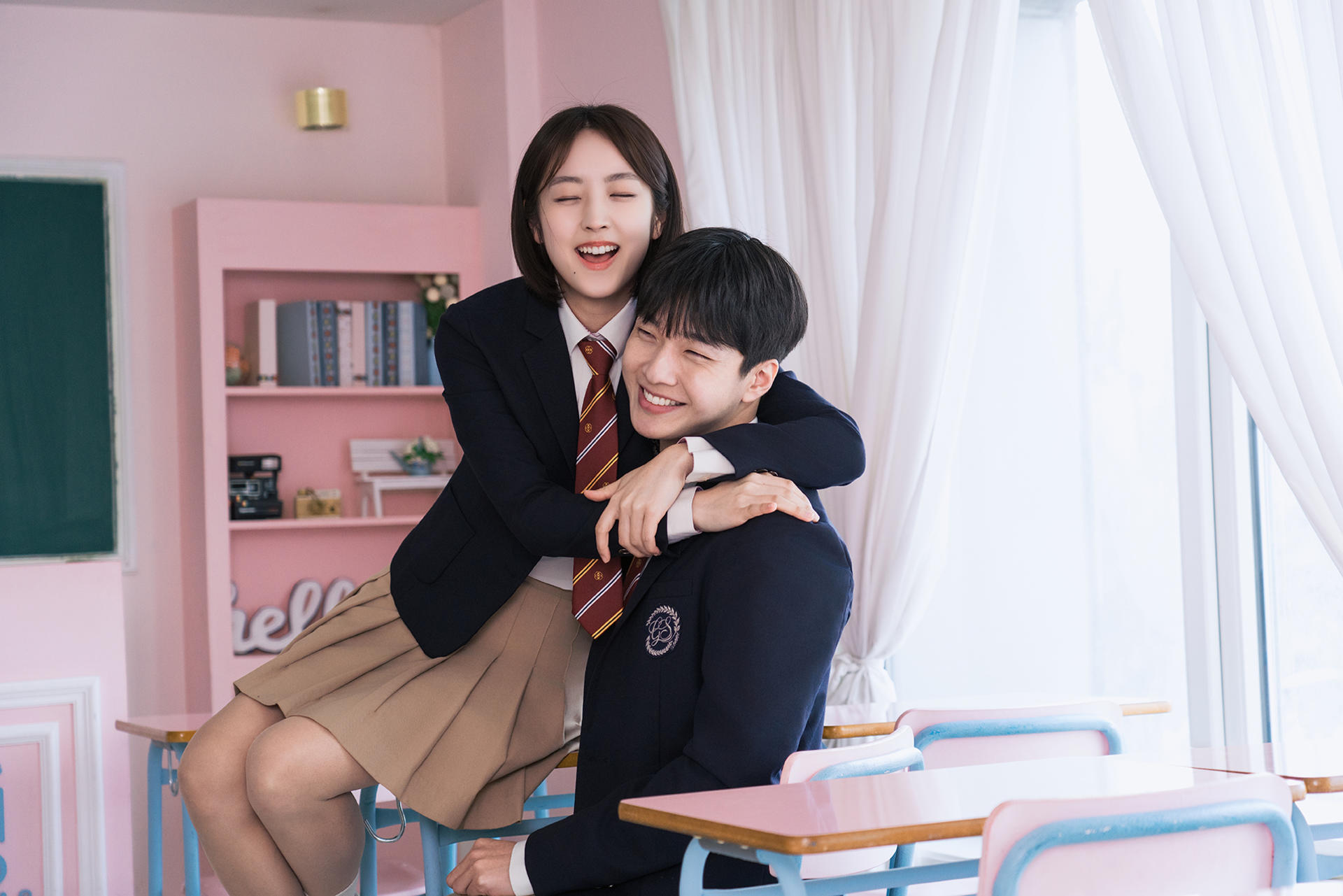 Seoul Jamsil Korean School Uniform Studio Photo Shoot Experience - Thumbnail 6
