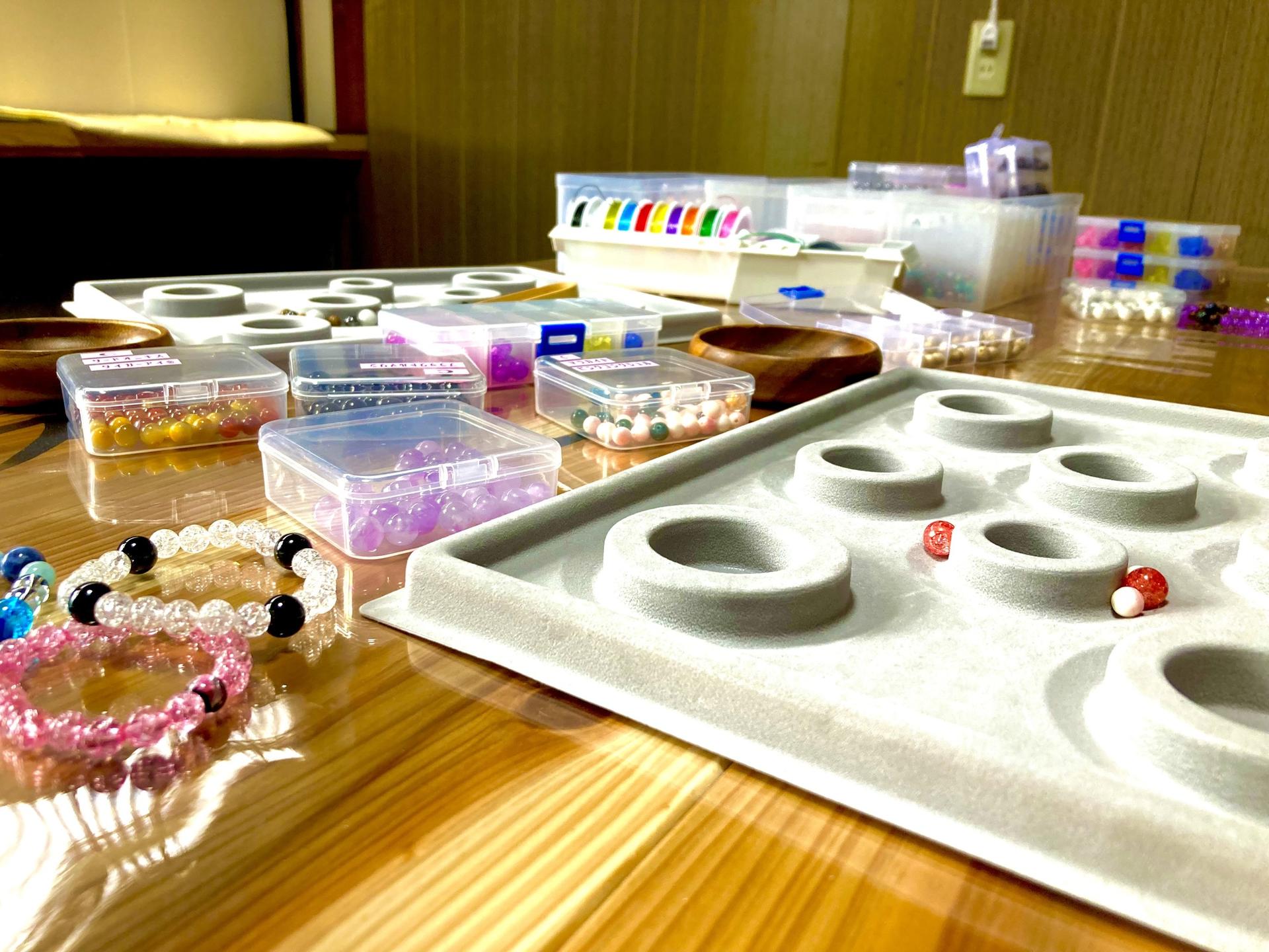 [Temple Space] Incense & Natural Stone Bracelet Making Experience - Thumbnail 6