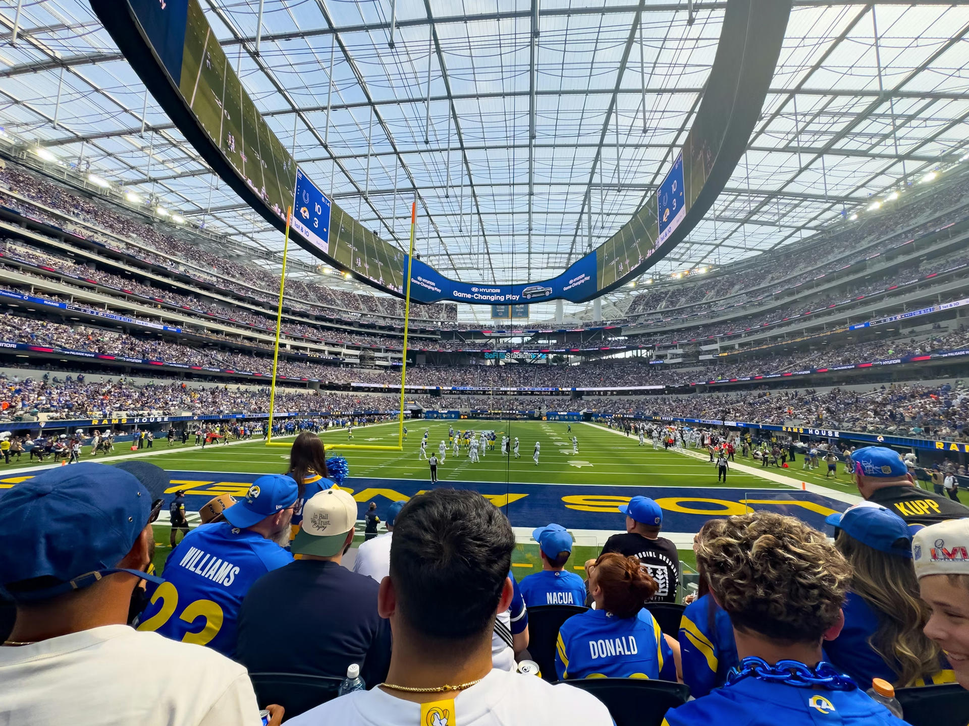Los Angeles Rams Football Game at SoFi Stadium - Image 1
