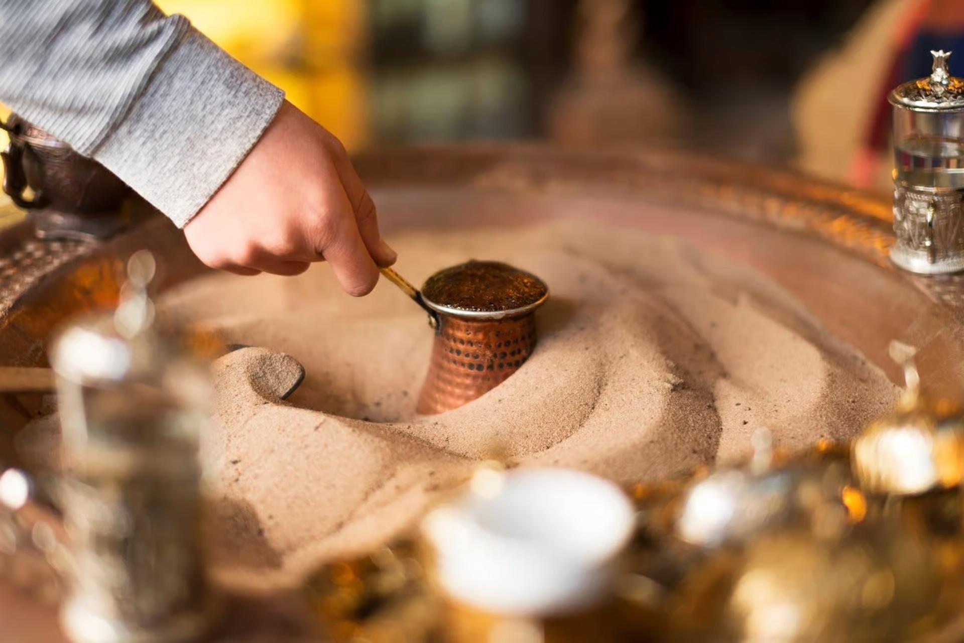 Turkish Coffee on Sand Workshop in Goreme - Thumbnail 6