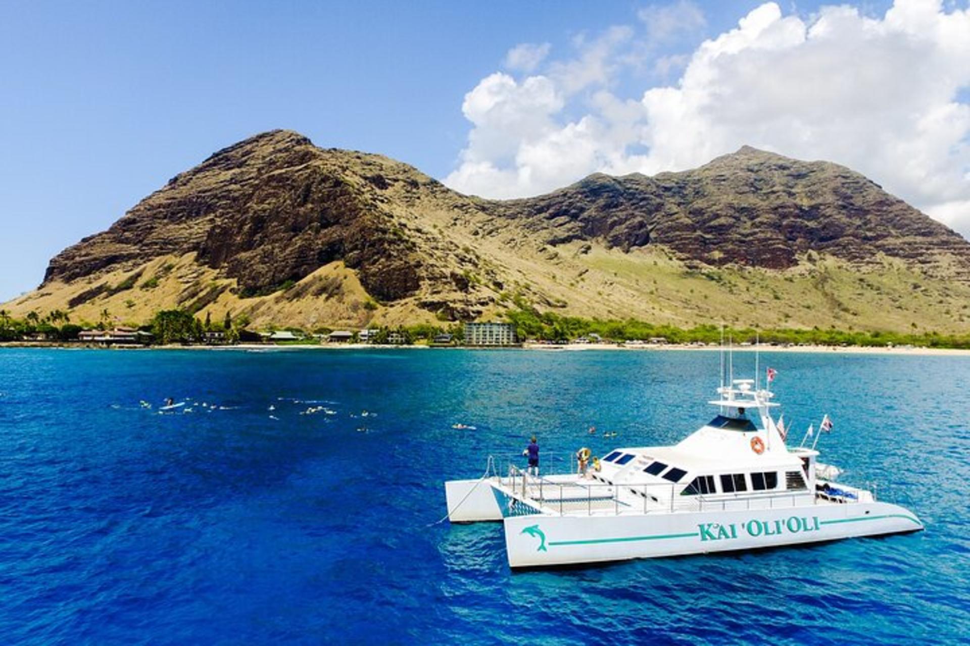 Luxury Sunset Snorkel Cruise with Dolphin Watch in Ko Olina - Thumbnail 20