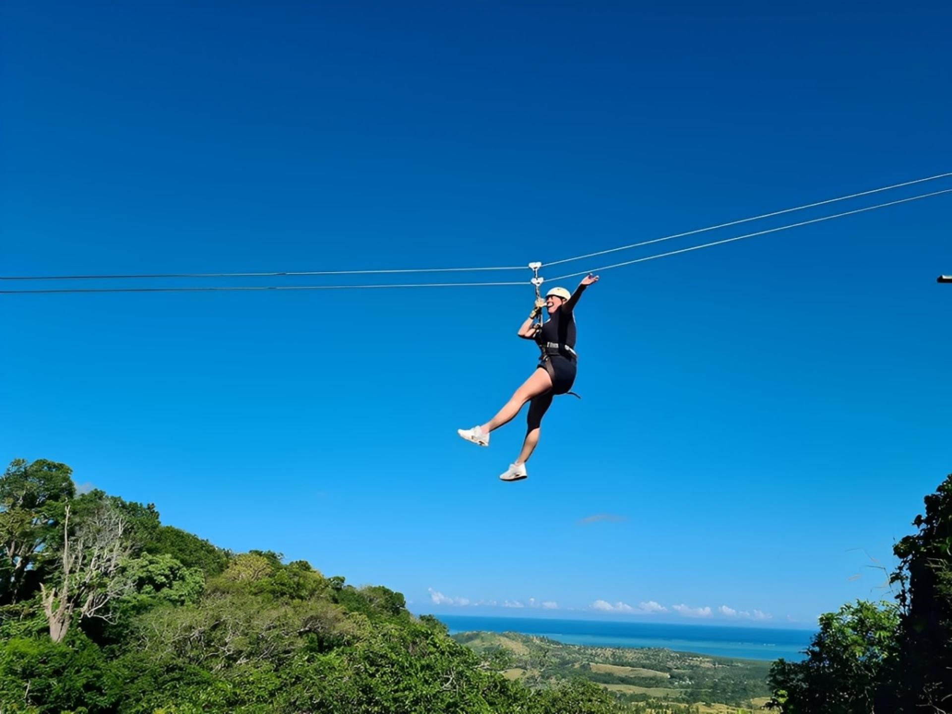 16 Lines Zipline, Cave and Mud Spa Combo Tour with Lunch in Fiji - Image 1