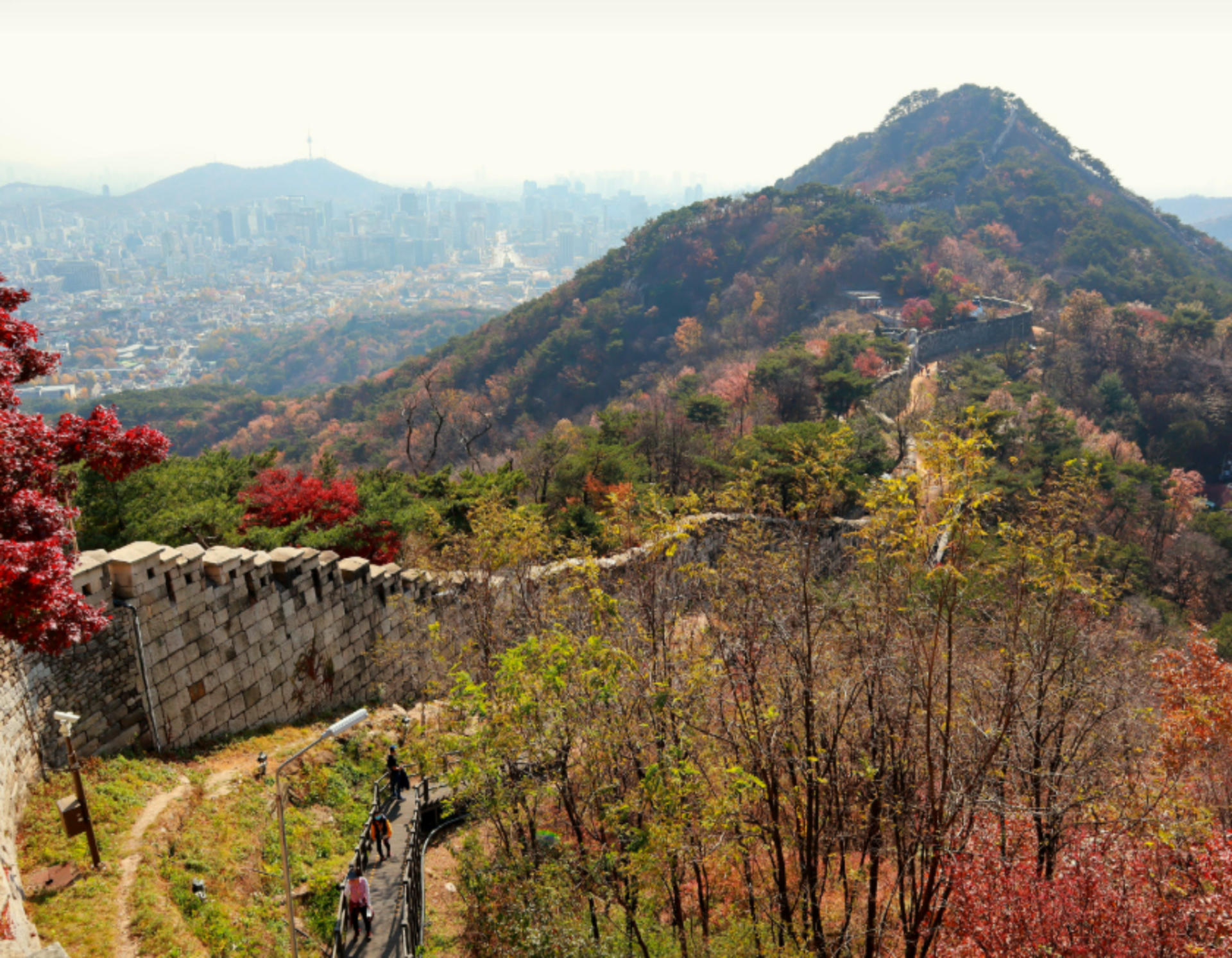 Seoul Bukak Mountain Hiking &  Gyeongbokgung Palace Ceremony Tour - Thumbnail 49