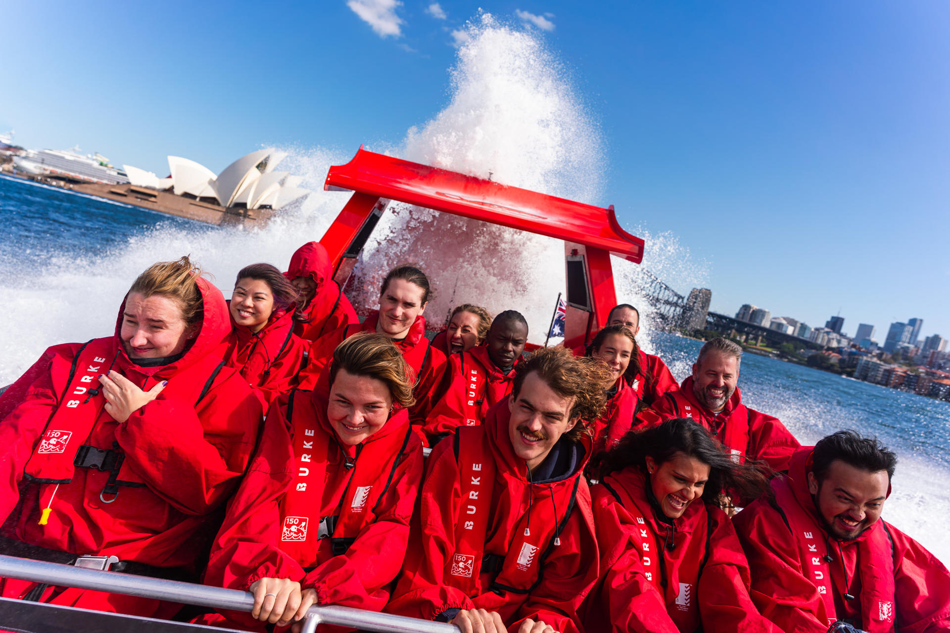 Sydney Harbour Oz Jet Boating Thrill Ride - Thumbnail 4