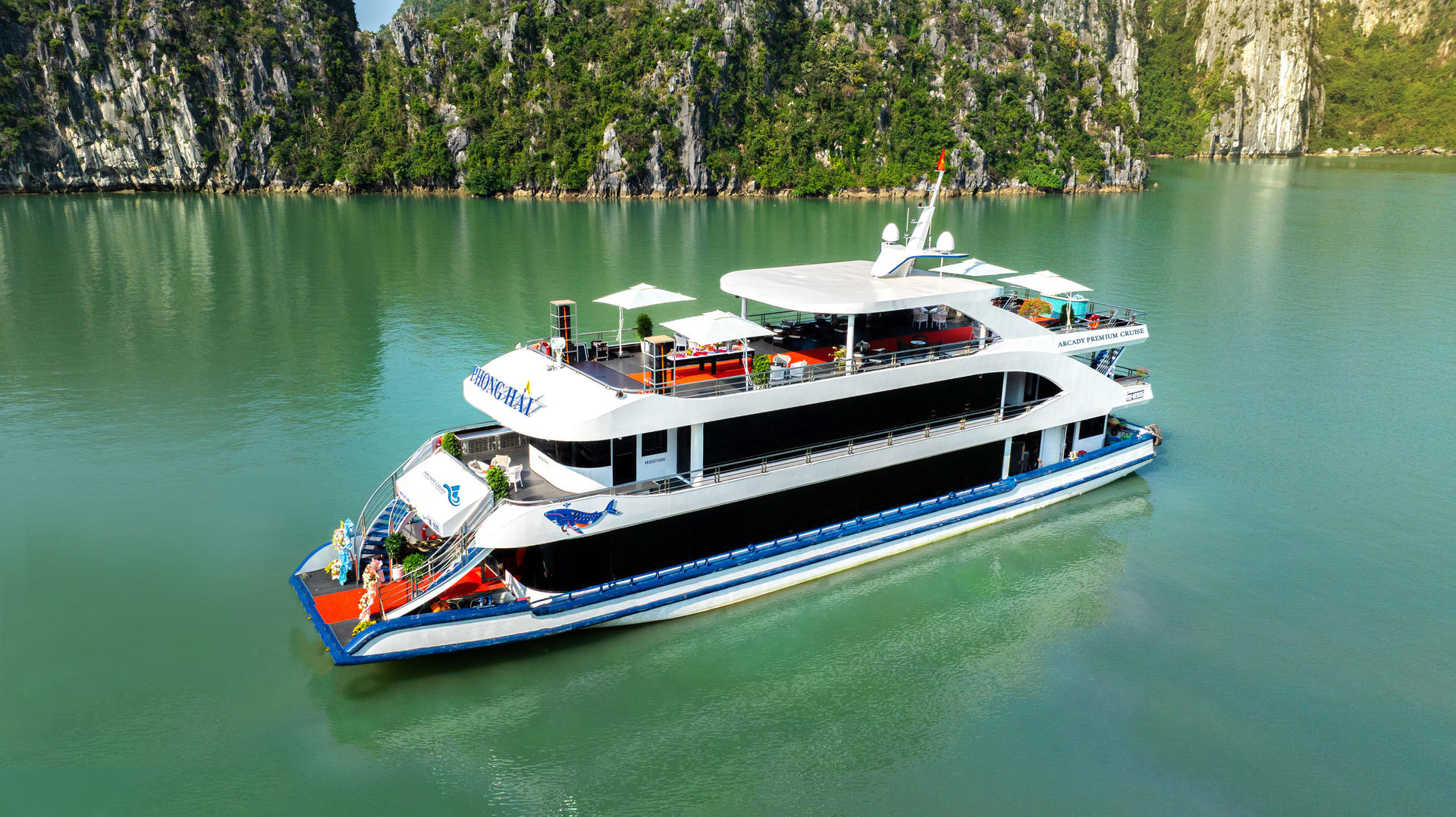 Arcady Premium Day Cruise: Ha Long Bay with Sung Sot & Ti Top - Image 1