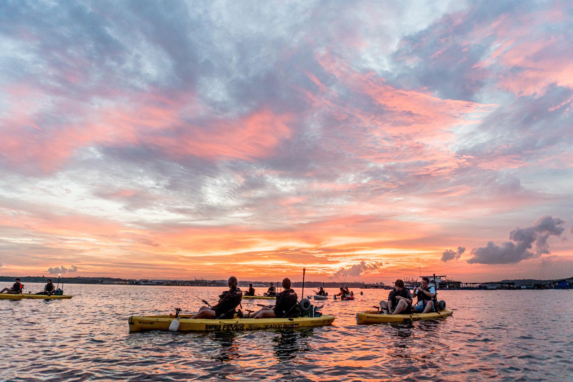 Kayak Fishing Experience in Singapore - Thumbnail 7
