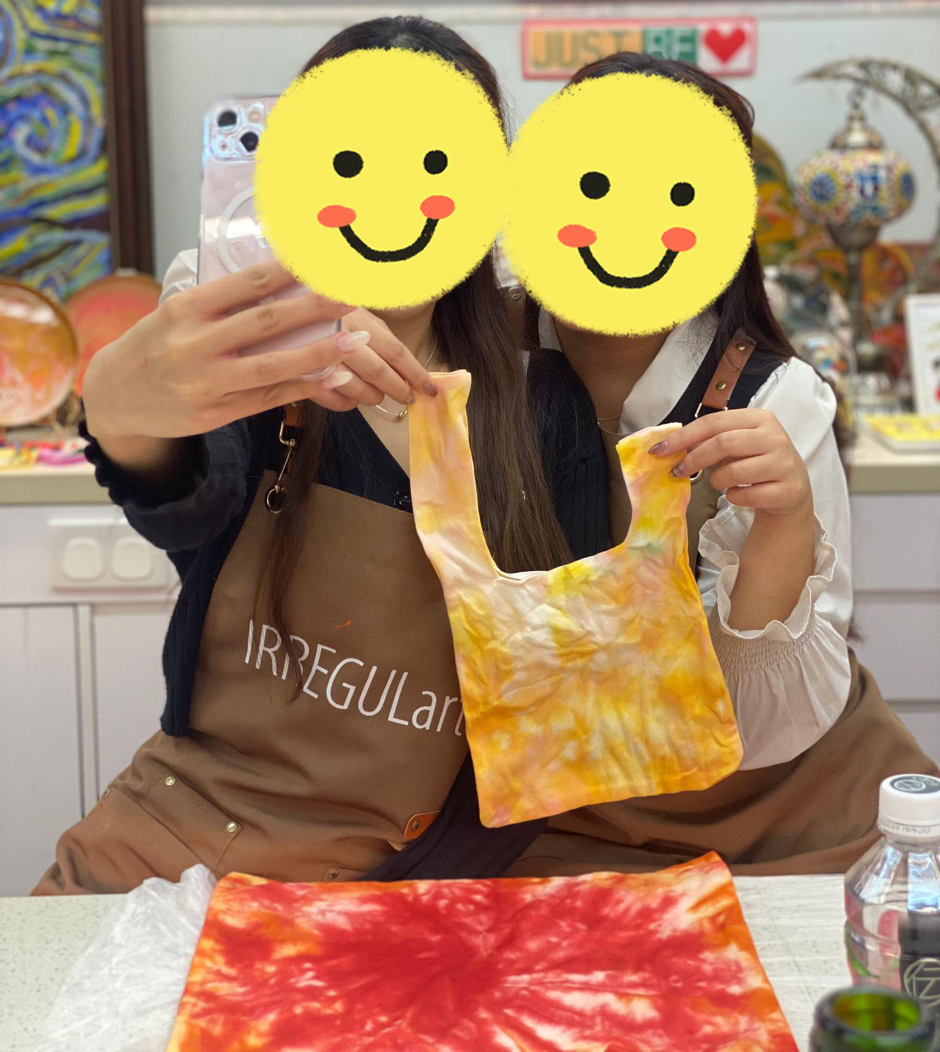 JUST BE Colorful, Monochrome Craft Tie-Dye | Ma Wan 1868 Art Village - Thumbnail 4
