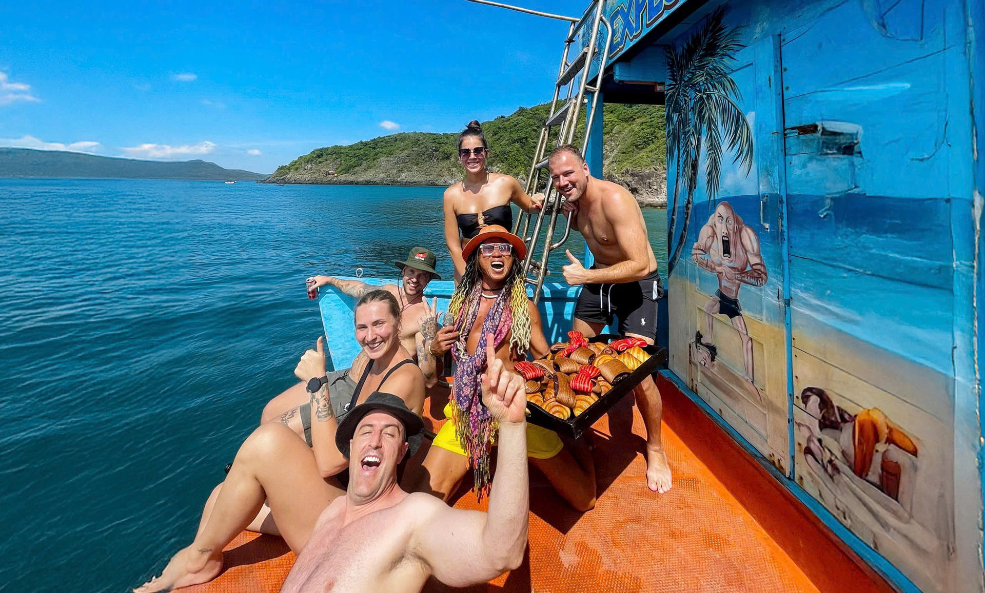 Nha Trang Floating Bar Boat Party Island Hopping Tour - Thumbnail 23