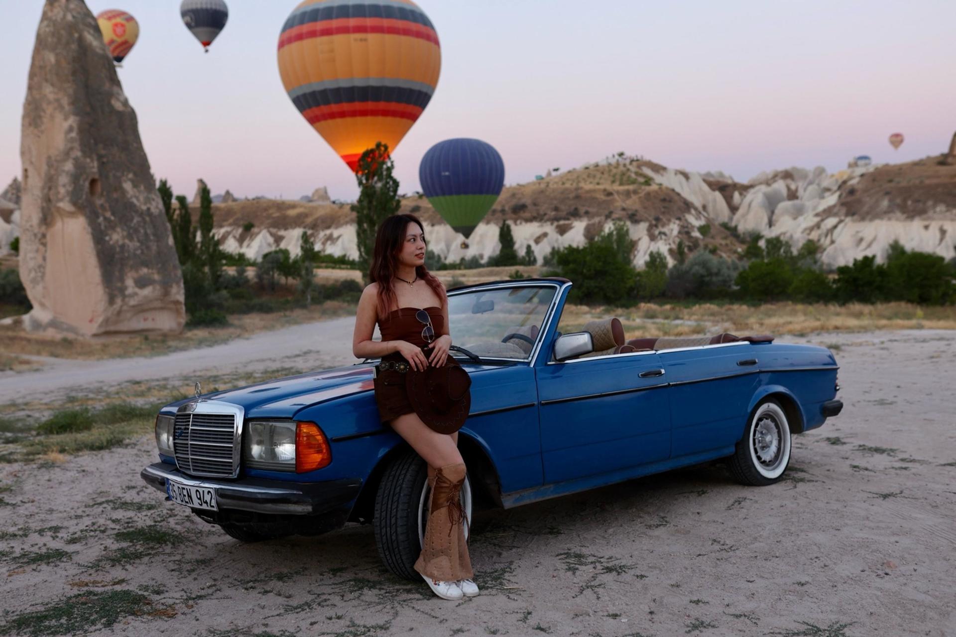 Cappadocia Valleys Sunrise Classic Car Tour with Photos - Thumbnail 5