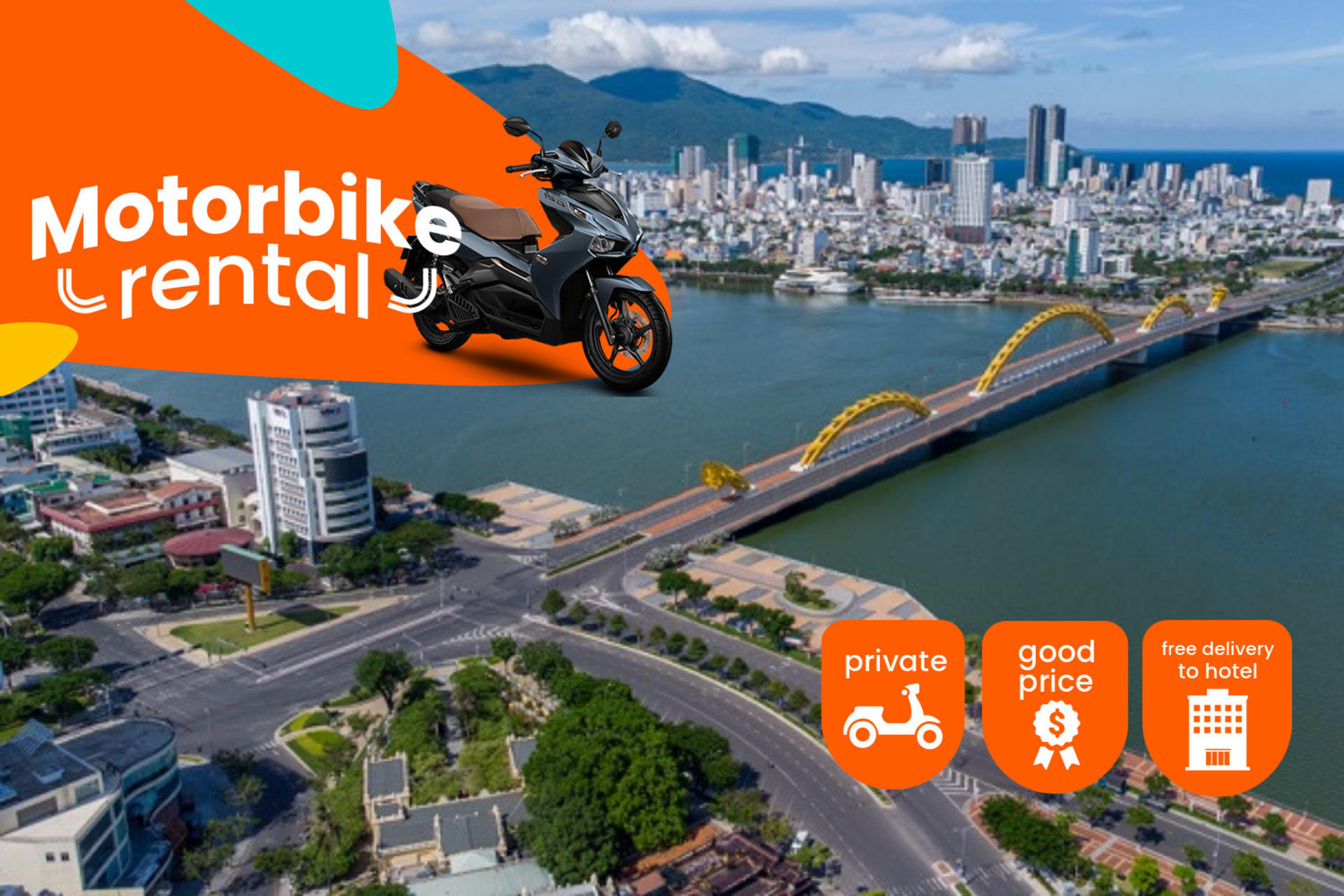 Motorcycle Rental in Da Nang - Image 1