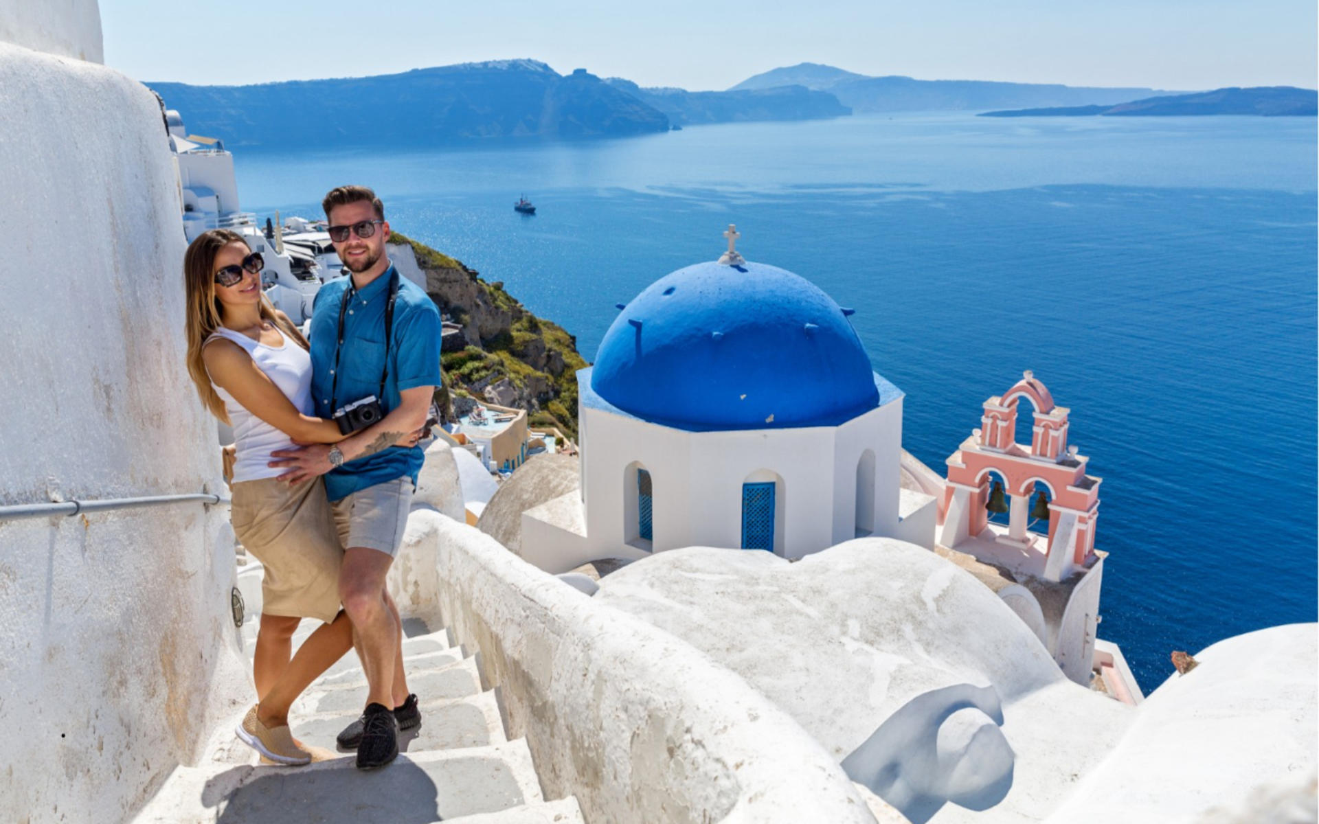 Santorini Blue Dome and Oia Photoshoot - Thumbnail 6