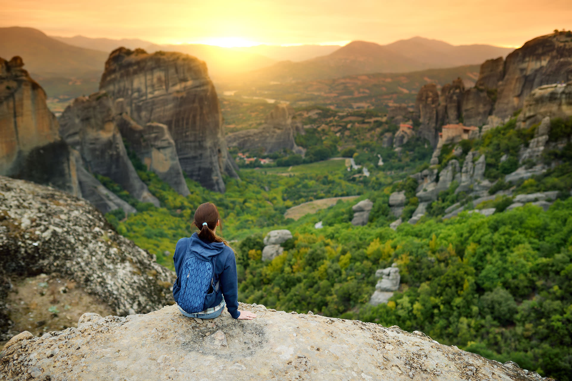 Meteora sunset tour with monastery and caves visit  - Thumbnail 17