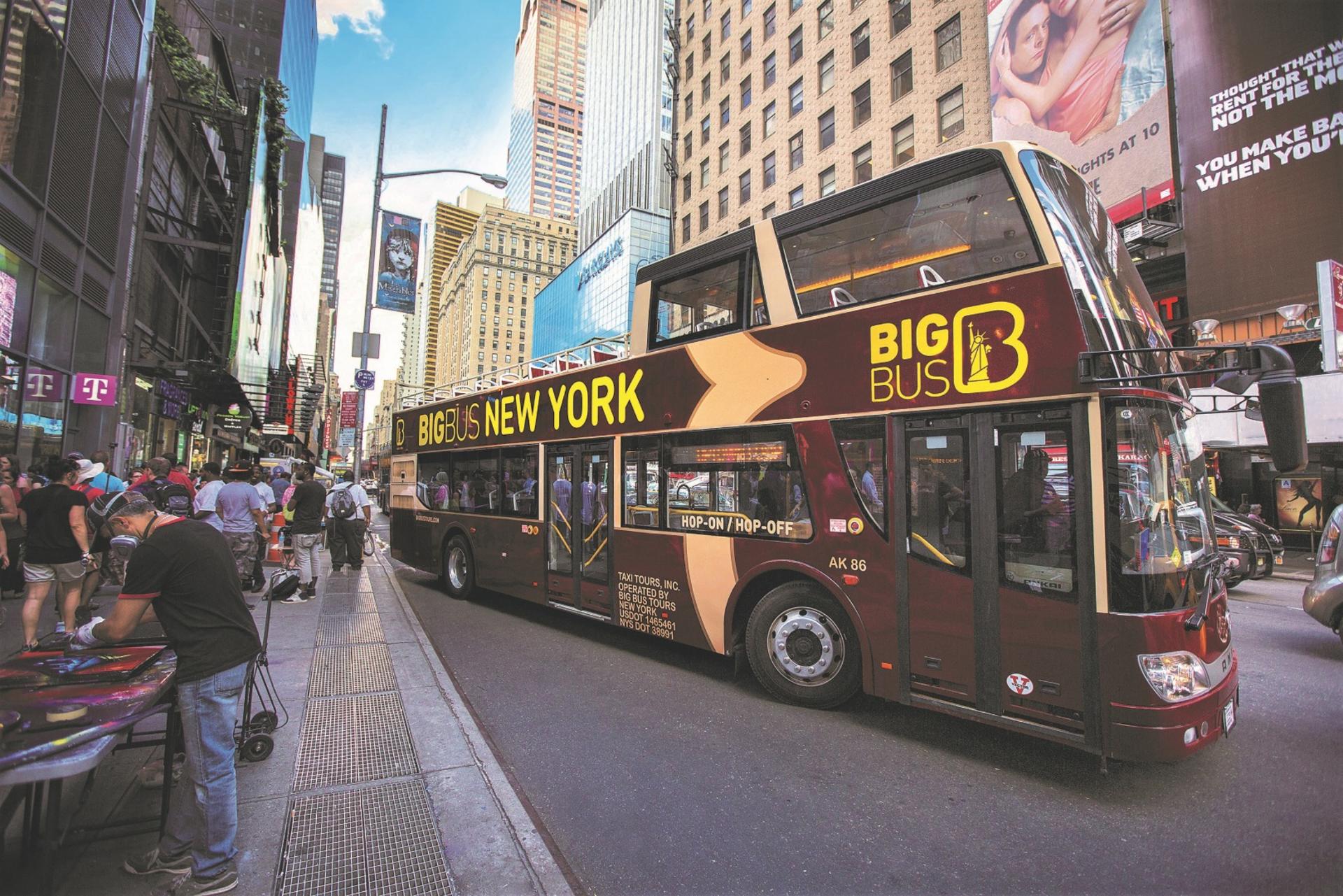 New York Big Bus Hop-On Hop-Off Tours (Open-Top) - Image 1