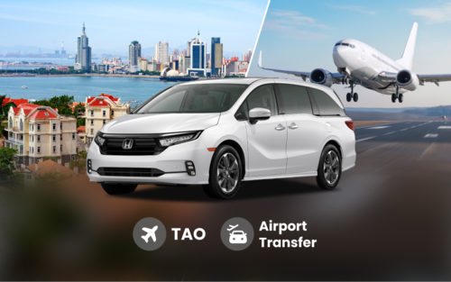 Qingdao｜Transfer Privado do Aeroporto Qingdao Jiaodong International Airport