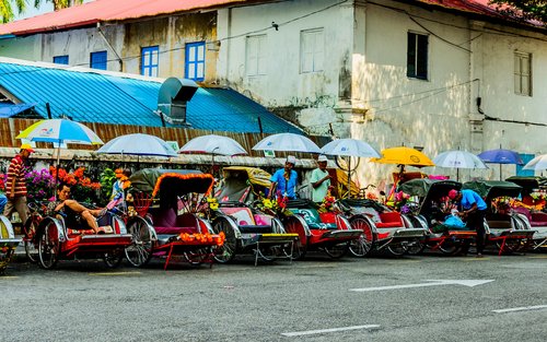 槟城古迹探索 & 三轮车之旅