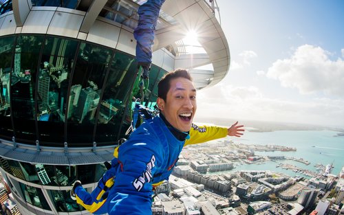奥克兰天空步道 & 高空跳跃