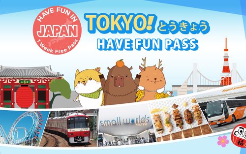 Amusez-vous à Tokyo Pass Pass 1 semaine gratuit
