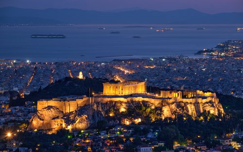 Athen bei Nacht Tour