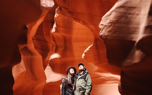 그랜드써클 3대 캐니언 그랜드캐년+앤텔롭캐년+홀스슈벤드 일일 투어 (라스베이거스 출발 / 힐링투어)