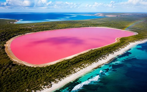 Pink Lake & Nature's Window 2-Day Small Group Tour