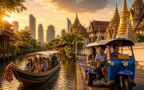 Bangkok Canal & Tuk Tuk Adventure Half-Day Tour