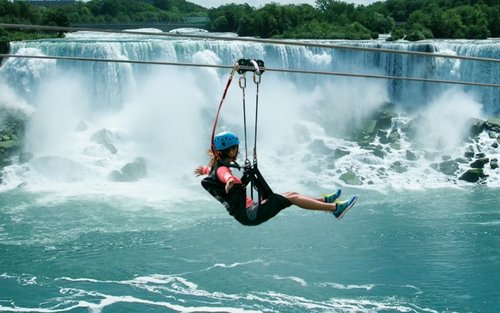 Bilet na WildPlay Zipline do wodospadów Niagara