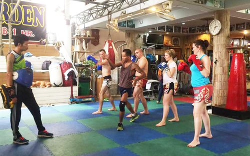 Klase ng Hua Hin Muay Thai (Thai Boxing) sa Thai Boxing Garden Hua Hin