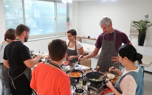 Busan Local Food Cooking Class with Market Tour