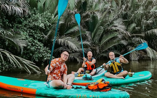 Experiencia de Stand Up Paddle Board (SUP) en el río Sai Gon
