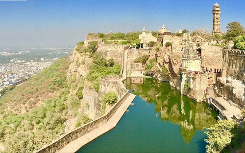 See Chittorgarh Fort & Udaipur Drop from Pushkar with Guide Service