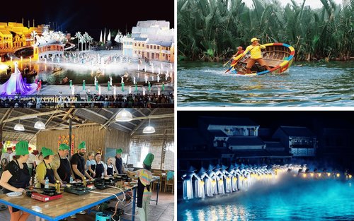 Kelas Memasak, Perahu Bakul Hutan Kelapa & Pertunjukan Hoi An Memories