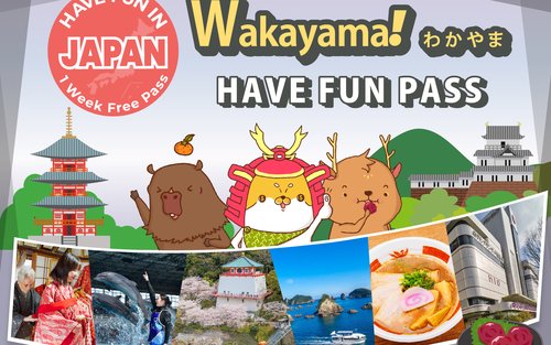 Have Fun in WAKAYAMA Pass (Pas Percuma 1 Minggu)