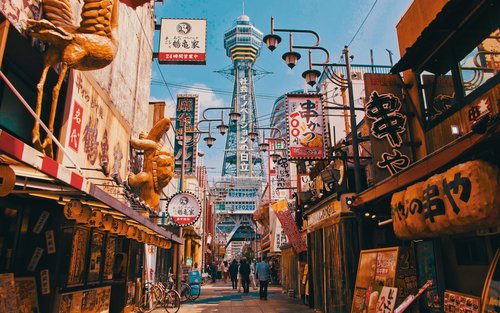 Osaka Dotonbori & Shinsaibashi Half-Day Private Walking Tour