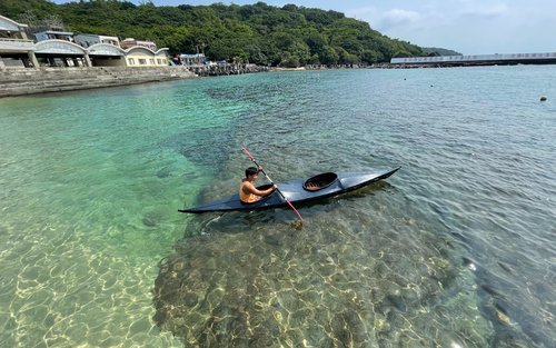 Pingtung | Xiaoliuqiu Kano & Transparante Kano | Zonsopgang Veld · Zonsondergang Veld