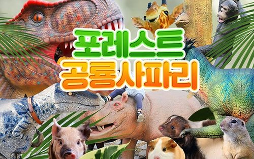 [제주/동부] 포레스트 공룡 사파리 입장권