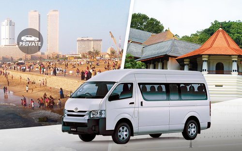 Private City Transfers between Pasikuda and Colombo, Kandy, or Ella