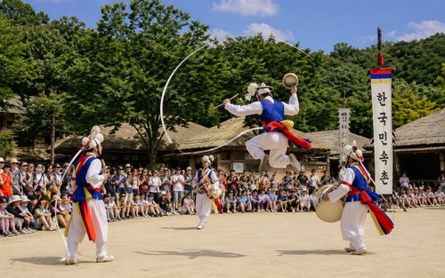 Koreanisches Volksdorf & Suwon Hwaseong Ganztägige Privattour
