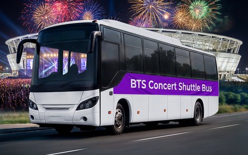 [Seul - Goyang] Transport wahadłowy BTS z wczesnym odjazdem na koncert z opieką nad bagażem (w jedną stronę/w obie strony)