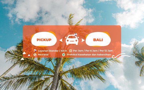 Rental Mobil Pribadi dengan pengemudi ALL IN di Bali (6 Jam/12 Jam)