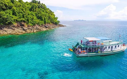 Excursió d'un dia a 3 illes amb dinar des de Trang