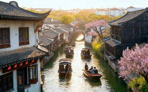 江南水鄉烏鎮東柵+南潯古鎮/西柵/西塘古鎮夜遊