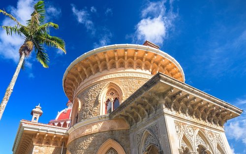 Είσοδος στο Παλάτι Monserrate στη Σίντρα