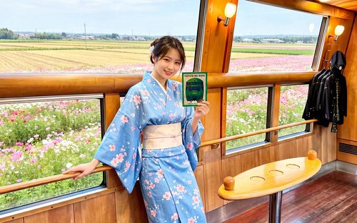 Jednodenní výlet vlakem Yufuin no Mori & Beppu & Yufuin & Umi Jigoku & Dazaifu Tenmangu