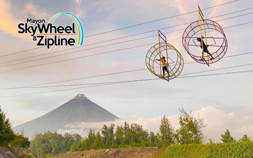 Pengalaman Mayon SkyWheel dan Zipline Adventures di Albay