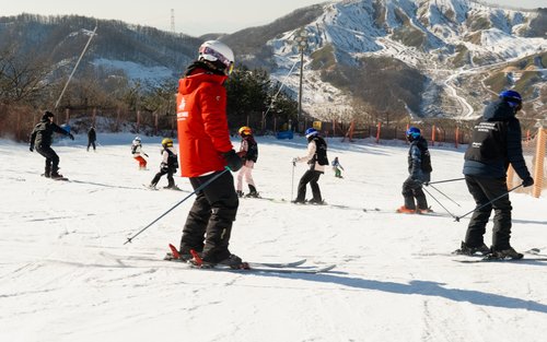 High1 Resort Officiële Skischool Les